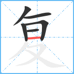 复笔顺分解图片6