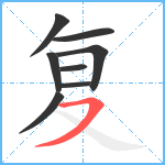 复笔顺分解图片8