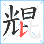 尡笔顺分解图片12