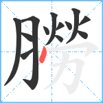 朥笔顺分解图片13