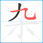 杂笔顺分解图片2