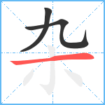 杂笔顺分解图片3