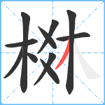 棥笔顺分解图片11