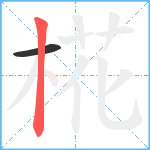 椛笔顺分解图片2