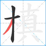 槙笔顺分解图片3