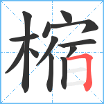 樎笔顺分解图片13