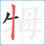 牳笔顺分解图片3