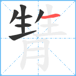 甧笔顺分解图片7