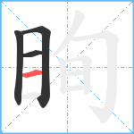 眴笔顺分解图片4