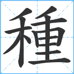 種笔顺分解图片15