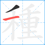 種笔顺分解图片2