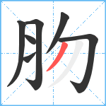 肳笔顺分解图片7