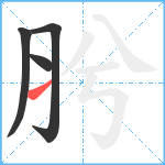 肹笔顺分解图片4