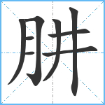 肼笔顺分解图片9