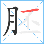 胚笔顺分解图片5