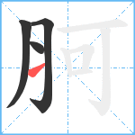 胢笔顺分解图片4