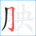 胦笔顺分解图片2