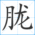 胧笔顺分解图片10