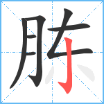 胨笔顺分解图片7