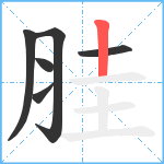 胿笔顺分解图片6