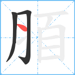 脜笔顺分解图片3