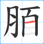 脜笔顺分解图片9