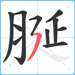 脠笔顺分解图片11