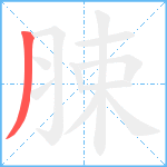 脨笔顺分解图片1