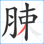 脨笔顺分解图片10