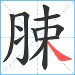 脨笔顺分解图片11