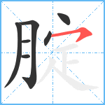 腚笔顺分解图片7