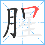 腥笔顺分解图片6