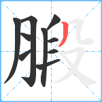 腶笔顺分解图片10