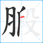 腶笔顺分解图片7