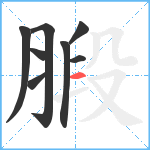 腶笔顺分解图片8