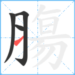 膓笔顺分解图片4