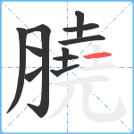 膮笔顺分解图片11