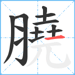 膮笔顺分解图片13