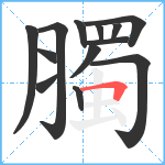 臅笔顺分解图片13