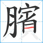 臏笔顺分解图片15