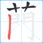 菛笔顺分解图片5