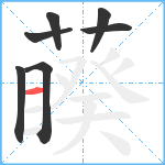 藈笔顺分解图片7