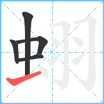 蛡笔顺分解图片5