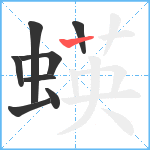 蝧笔顺分解图片8