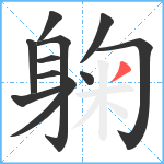 躹笔顺分解图片11