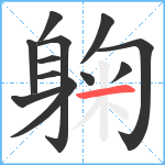 躹笔顺分解图片12