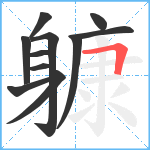 躿笔顺分解图片11