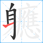 軈笔顺分解图片6