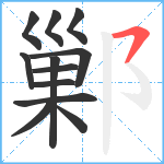 鄛笔顺分解图片12