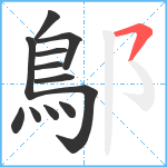 鄥笔顺分解图片12